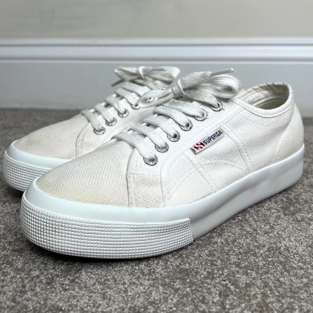 Superga platform low top sneakers
